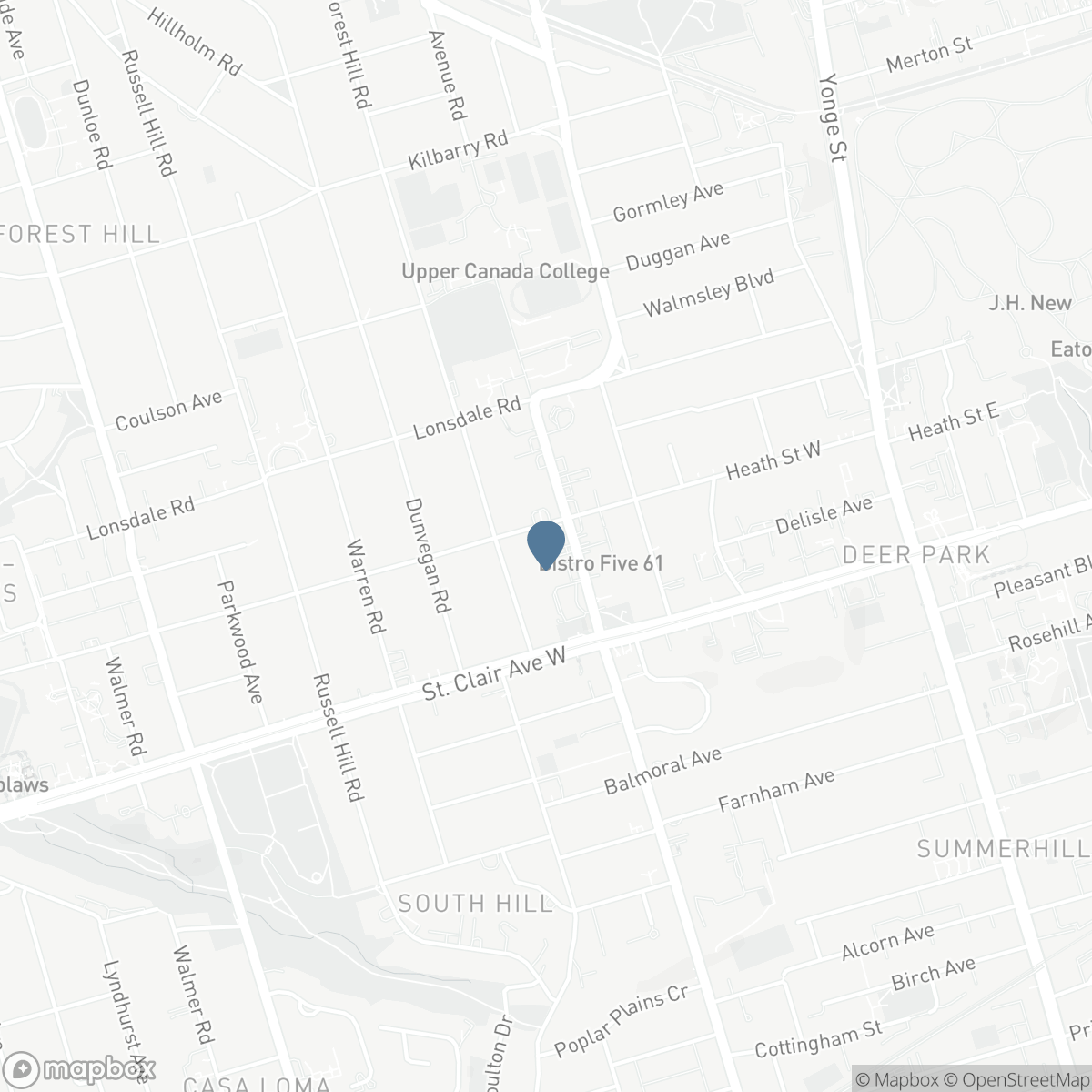 1201 - 500 AVENUE ROAD, Toronto, Ontario M4V 2J6
